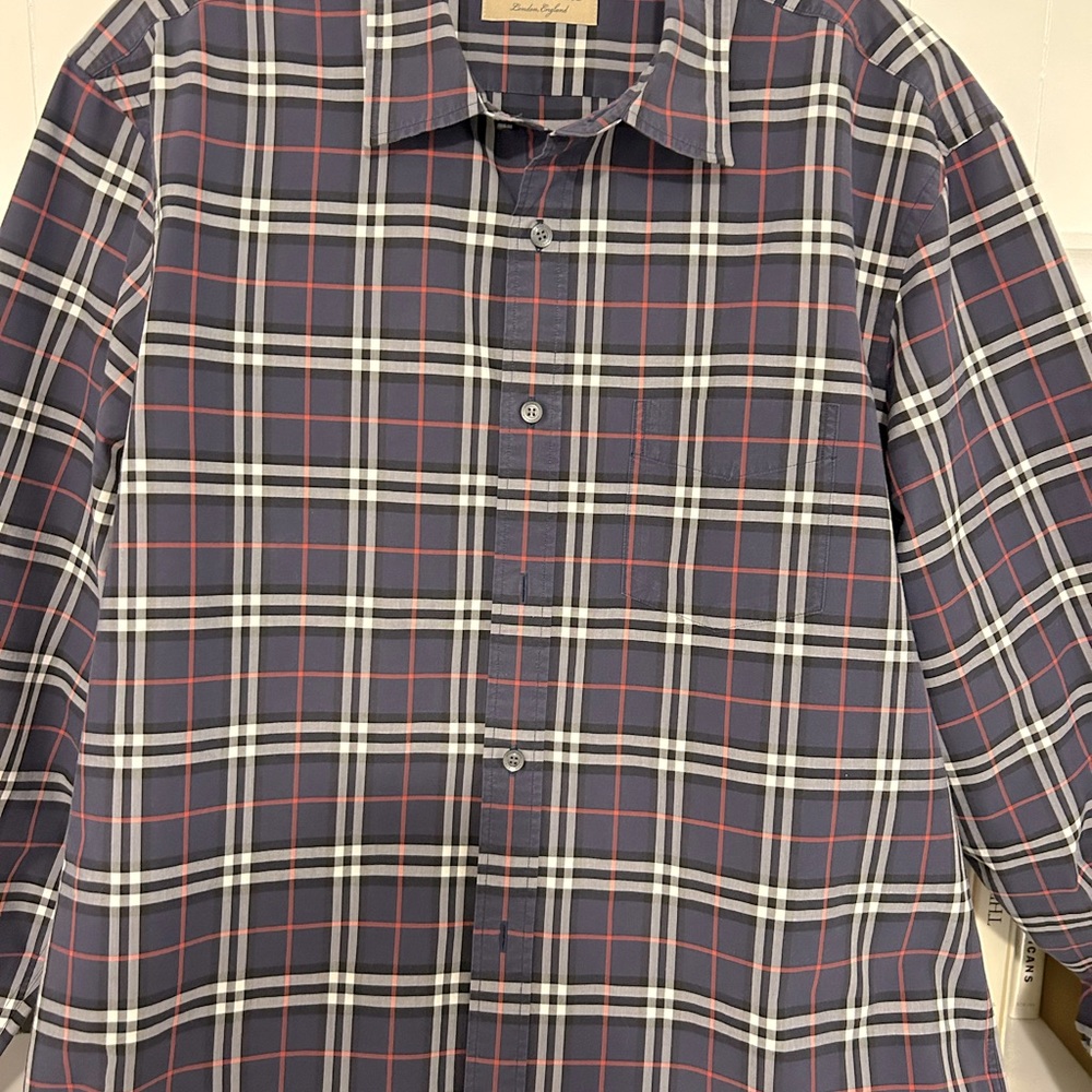 BURBERRY Men’s XXL long-sleeve shirt